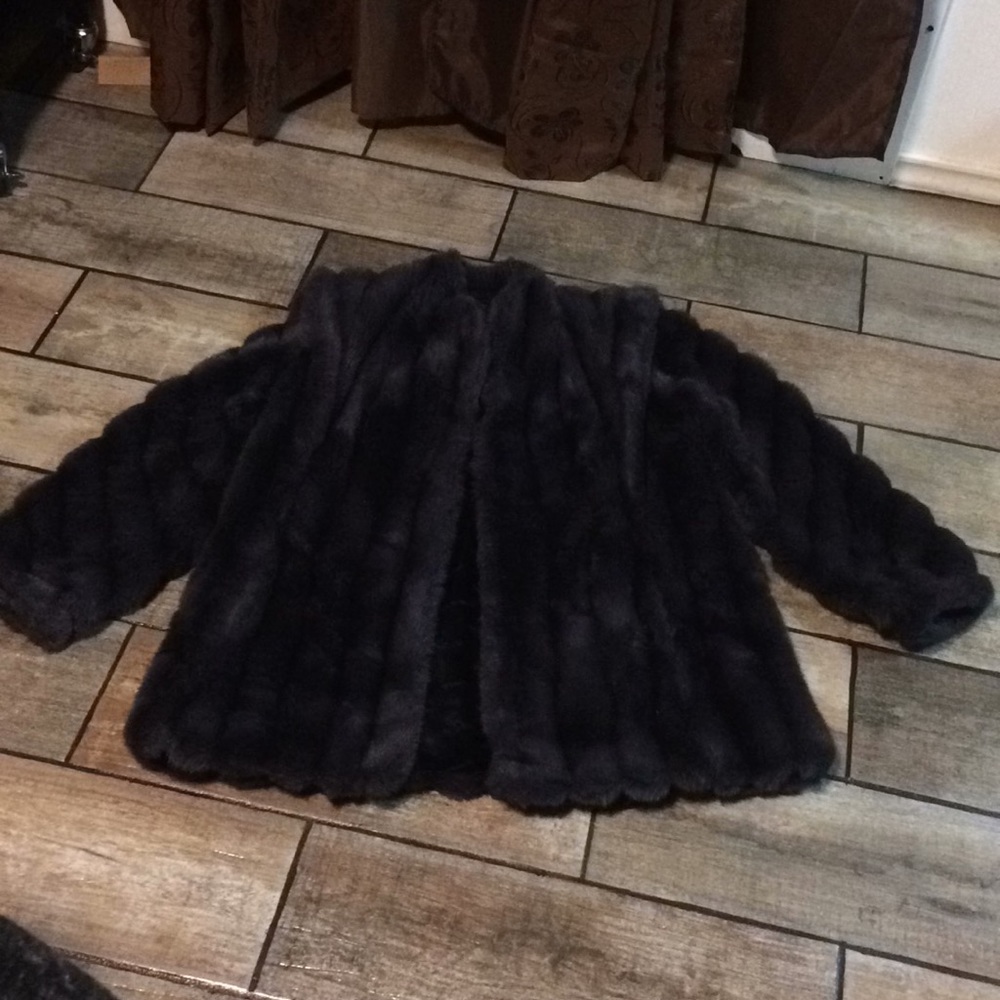 Glen out fit coat size 12 women’s  dark purple